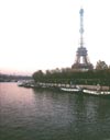 Eiffel Tower & Seine , Paris, France
