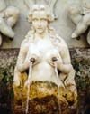 Lady, Fountain, Amalfi, Italy