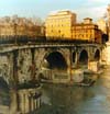 Bridge, River, Rome, Italy