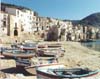 Boats on Shore, Sicily, Italy