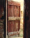 Red Door, Tuscany, Italy