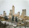 Towers in Snow, San Gimignano, Italy