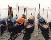 Five Gondolas, Venice, Italy