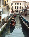 Man, Gondola, Hat, Venice, Italy